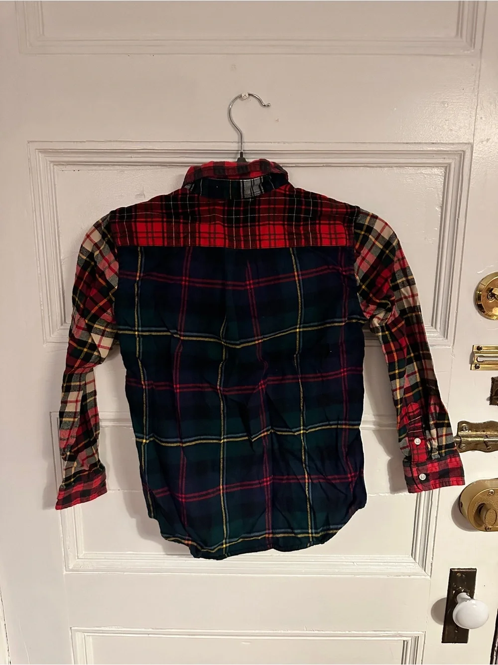 Ralph Lauren Men's Multi-Plaid Button-Down Shirt - Red, Navy, Green, Cream